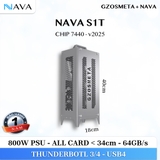 EGPU OSMETA NAVA S1 - S2 | Vỏ hoàn toàn bằng nhôm | Có thể kết nối với Thinkbook TGX
