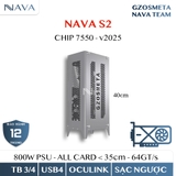 EGPU OSMETA NAVA S1 - S2 | Vỏ hoàn toàn bằng nhôm | Có thể kết nối với Thinkbook TGX