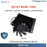 Fan・Quạt tản nhiệt ram và ssd thay thế cho Minisforum um780/um790 xtx um780/um790 pro um880/um890 pro