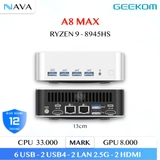 Máy Tính Mini PC GEEKOM A8 R7 8845HS/ A8 MAX R9 8945HS Radeon 780M