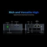 Mini PC GMK M5 Ultra Ryzen 7 7730U DDR4 NVMe Wifi 6E nhỏ gọn hiệu năng cao tiết kiệm điện