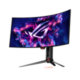 Màn hình chuyên game ROG Swift OLED PG34WCDM 34 inch (có thể xem 33,9 inch, 3440 x 1440) Tấm nền OLED cong 800R, 240 Hz, thời gian phản hồi 0,03 ms (GTG), tương thích G-SYNC®, tản nhiệt tùy chỉnh, độ sáng đồng đều, điều khiển thông minh ROG Smart KVM, Type-C® 90 W và điều khiển trung tâm ASUS DisplayWidget Center