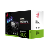 Card màn hình ASUS ROG Astral LC GeForce RTX 5090 32GB GDDR7 OC Edition tản nhiệt nước AIO sức mạnh to lớn cho Creator Gamer và phục vụ AI
