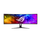 ROG Swift OLED PG49WCD 49 inch (5120x1440) Tấm nền QD-OLED cong, 144 Hz, thời gian phản hồi 0,03 ms (GTG), G-SYNC® compatible
