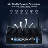 HYSTOU i5-8350U – Mini PC công nghiệp không quạt hiệu năng cao, điều khiển PLC, hệ thống tự động hóa, hệ thống nhúng