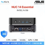 ASUS NUC 14 Essential Intel N150 Mini PC siêu bền, siêu mạnh cho công việc và giải trí