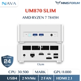 Mini PC Minisforum UM870 SLIM | Máy Tính Gaming AMD Ryzen 7 8745H 780M