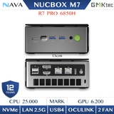 MiniPC GMK M7 mạnh mẽ, êm ái thiết kế độc đáo Ryzen 7 6850H