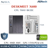 Asrock DESKMEET X600 4x DDR5 7200+ Mhz (OC) SSD Gen5