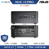 Mini PC ASUS NUC 13 Pro RNUC13ANHI500001I ( Core i5-1340P | DDR4 3200 | Iris Xe | NVMe PCIe4.0 | Wi-Fi+Bluetooth)