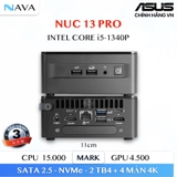 Mini PC ASUS NUC 13 Pro RNUC13ANHI500001I ( Core i5-1340P | DDR4 3200 | Iris Xe | NVMe PCIe4.0 | Wi-Fi+Bluetooth)