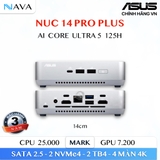 Mini PC ASUS NUC 14 Pro Plus RNUC14RVSU500001I (Ultra 5 125H, Arc Graphics)