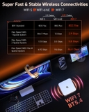 Mini PC Beelink GTR9 Pro AI MAX+ 395 RAM LPDDR5X 8000Mhz Radeon 8060s AI lên đến 126 TOPS