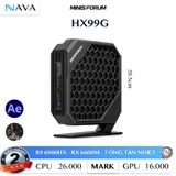 Minisforum HX99G AMD Ryzen R9 6900HX | 6600M