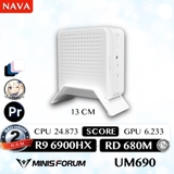 [Like new] Mini PC Minisforum UM690 AMD R9 6900HX Radeon 680M USB4 Máy tính Ryzen 9 WT ME SE LITE 690 Nucbox