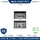 Morefine M6S N150 type C 12GB DDR5 NVME Win11 PRO Nhỏ Gọn USBC Mini PC