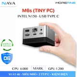 [Like new] Morefine M6S N150 type C 12GB DDR5 NVME Win11 PRO Nhỏ Gọn USBC Mini PC
