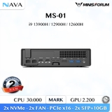 Workstation Server Minisforum MS01 SFP+ 10Gbps MS-01 băng thông 10GB Máy trạm / chủ
