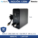 Huntkey 120W Adapter Sạc DC cấp nguồn Minisforum UM890 UM790 UM690 MINIPC chính hãng Nobox nhỏ gọn