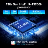 Mini PC GEEKOM GT13 Pro Máy tính mini cao cấp với Intel Core i9-13900H