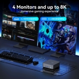 Mini PC GEEKOM GT13 Pro Máy tính mini cao cấp với Intel Core i9-13900H