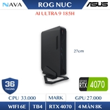 Mini PC ASUS ROG NUC 14 Performance INTEL Core Ultra 9 - RTX 4070 8GB RNUC14SRKU910001I