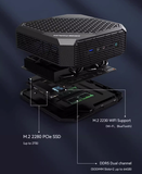 Minisforum HX100G AMD Ryzen R7 7840HS | 6600M