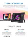 Màn hình di động cảm ứng ARZOPA A1T 15,6 Inch 60Hz FHD 1080P IPS 350nits