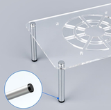 Đế Tản Nhiệt Mini PC Trong Suốt Dành Cho MiniPC, Router, Laptop