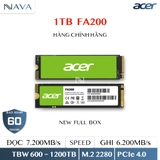 ssd 2280 m2 gen4 acer fa200
