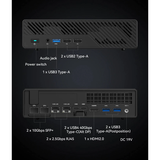 Workstation Server Minisforum MS01 SFP+ 10Gbps MS-01 băng thông 10GB Máy trạm / chủ