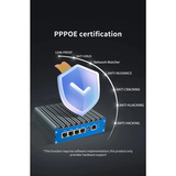 PC Router Mikrotik Beikong G48S G31F N100 DDR5 6x LAN 2.5GB Linux Ubuntu Nas Pppoe Proxy Pve Pfsense