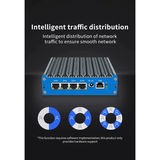 PC Router Mikrotik Beikong G48S G31F N100 DDR5 6x LAN 2.5GB Linux Ubuntu Nas Pppoe Proxy Pve Pfsense