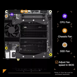 Minisforum BD790i Motherboard, bo mạch chủ AMD Ryzen 9 7945HX, 16C/32T, Max 5.4GHz, PCIe 5.0 BD790i