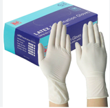 Găng tay y tế Latex có bột màu trắng – Hộp 100 cái