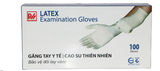Găng tay y tế Latex VGlove – Cao su thiên nhiên – Màu vàng – Hộp 100 cái
