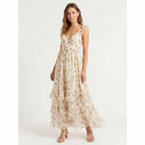 (Size M) Đầm dây maxi xuất dư, M0426