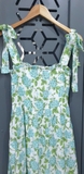 (Size S) Đầm linen mặc mát xuất dư, M2304