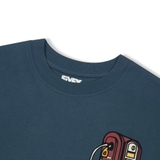 FIVEX FUELED TEE - DARK TEA