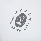FIVEX CACTUS TEE - WHITE