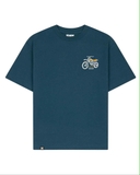 FIVEX LOST IN PAML TEE - DARK TEAL