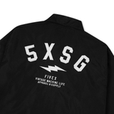FIVEX JACKET COACH 5XSG - BLACK