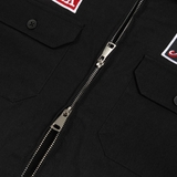 FIVEX WORKSHIRT ZIP - BLACK