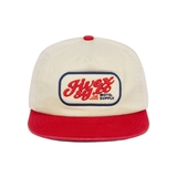 FIVEX 5PANEL SUPPLY - CREAM/RED