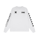 FIVEX LONG SLEEVE TEE - WHITE