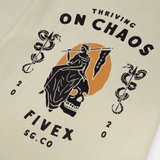 FIVEX ON CHAOS TEE - BEGIE