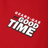 FIVEX GEARS GAS AND GOOD TIME TEE - RED
