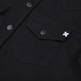 FIVEX X-WESTTERN  SHIRT- BLACK