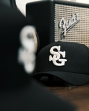 FIVEX SG A-FRAME CAP - BLACK/WHITE