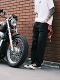 FIVEX STRAIGHT JEANS - BLACK